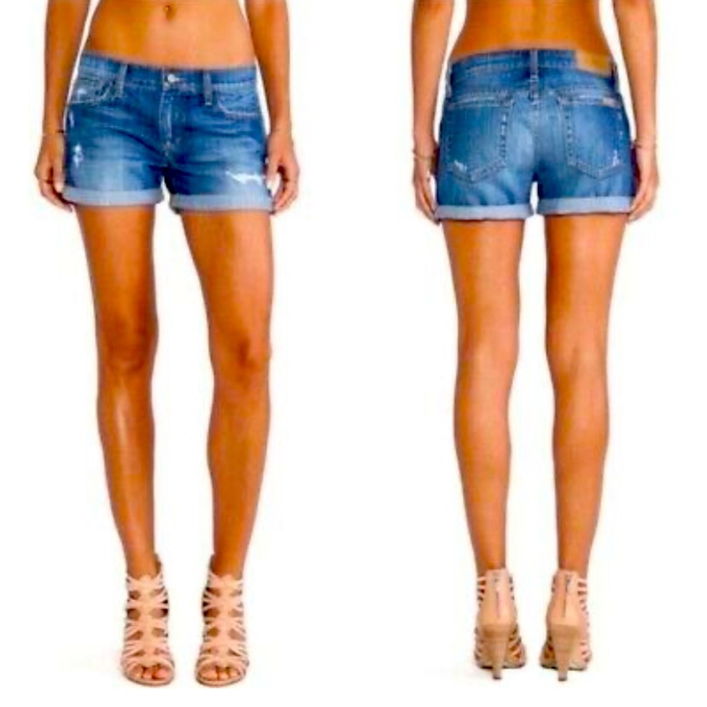 Joe’s Jeans Samara Distressed Jeans Shorts Vintage Reserve